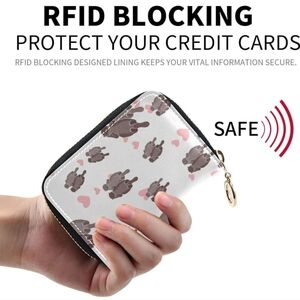 Cute Otter Print RFID Blocking Wallet